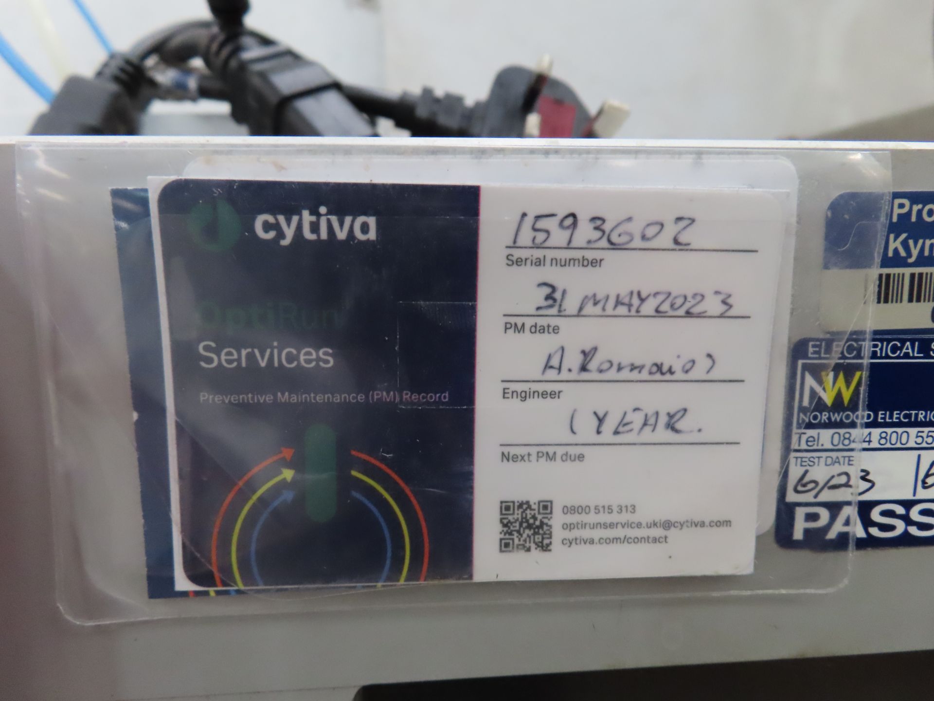 GE Healthcare Atka Avant Chromatography System. Year: 2012, S/N 1593602 - Image 10 of 10