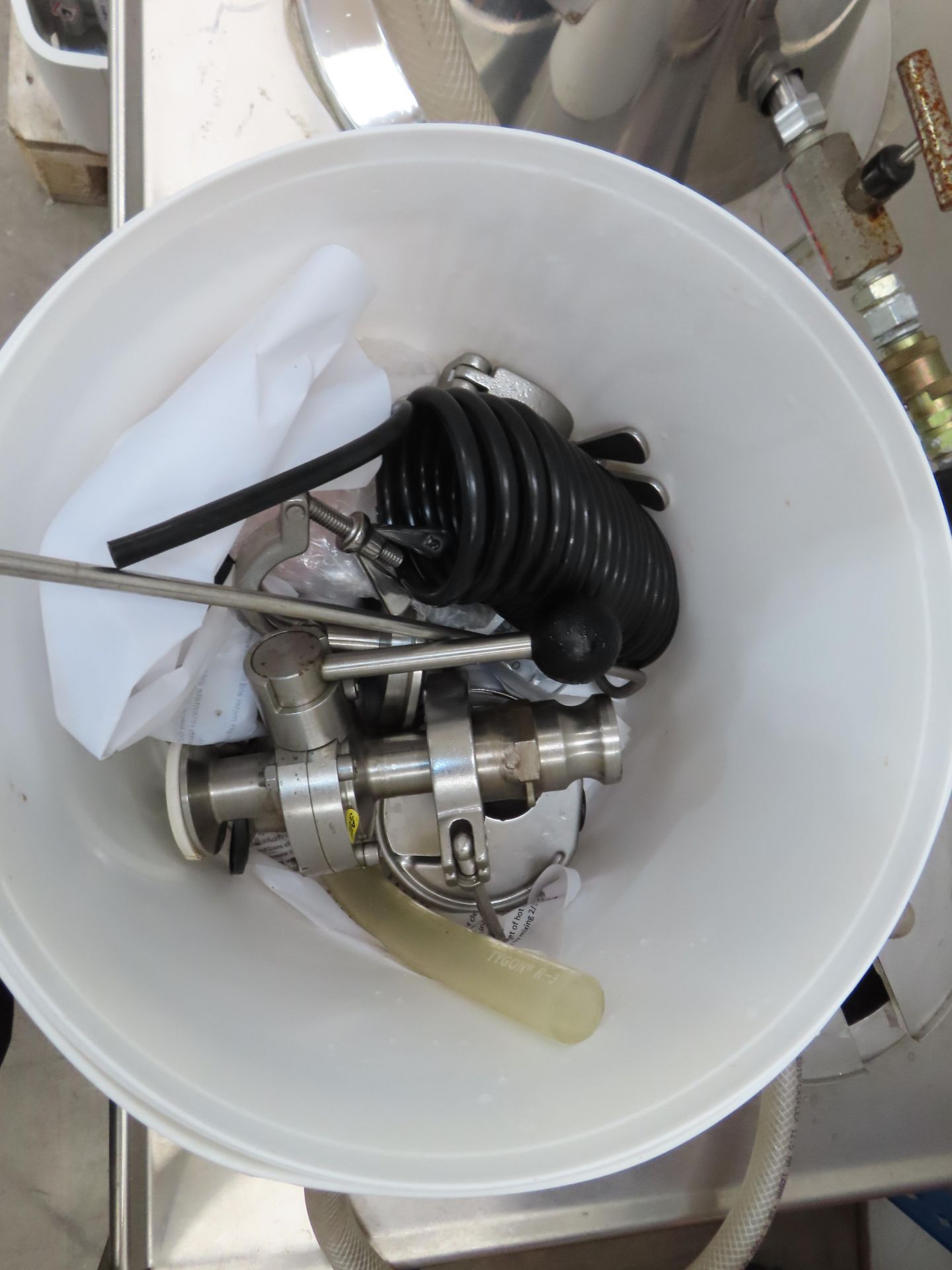 Trolley Mounted Filtration System to include Alfa Laval Labstak M20 Membrane Filtration Test Unit; A - Image 11 of 11