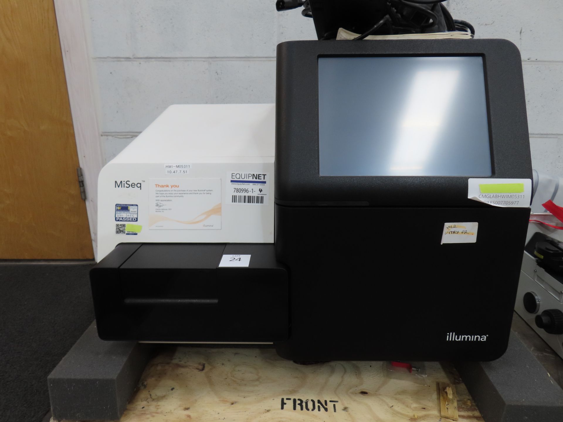 Illumina Miseq Compact Benchtop Sequencer - Comes with System Guide. S/N: SY/410-1003 - Image 2 of 8