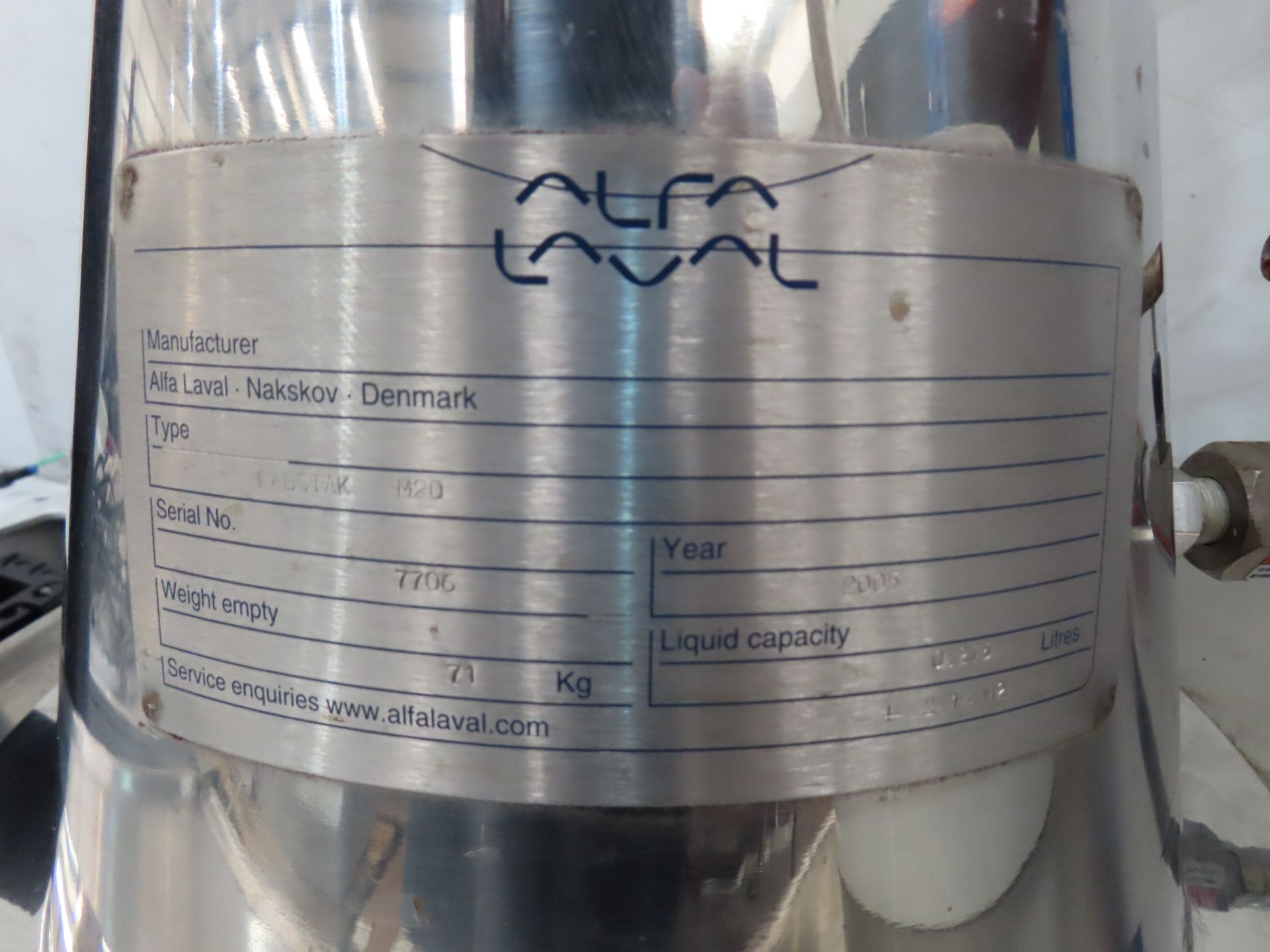 Trolley Mounted Filtration System to include Alfa Laval Labstak M20 Membrane Filtration Test Unit; A - Image 4 of 11