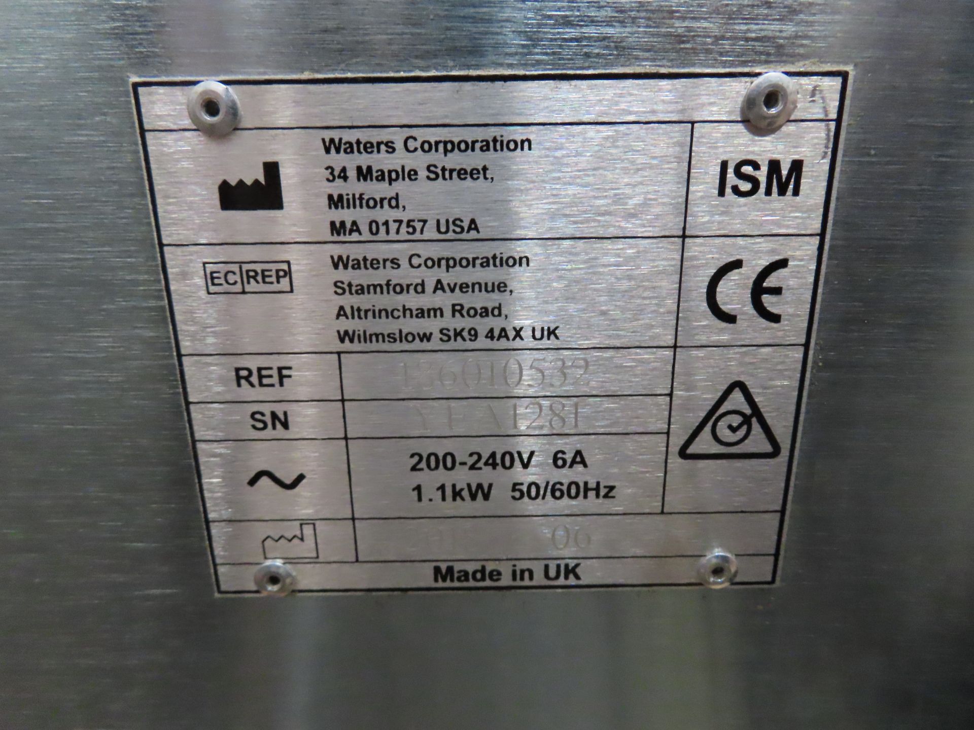 Waters Stepwave Xevo G2-XS Qtof Mass Spectrometer, S/N: YFA1281; 1PH; TOM: 2018 - Image 8 of 11