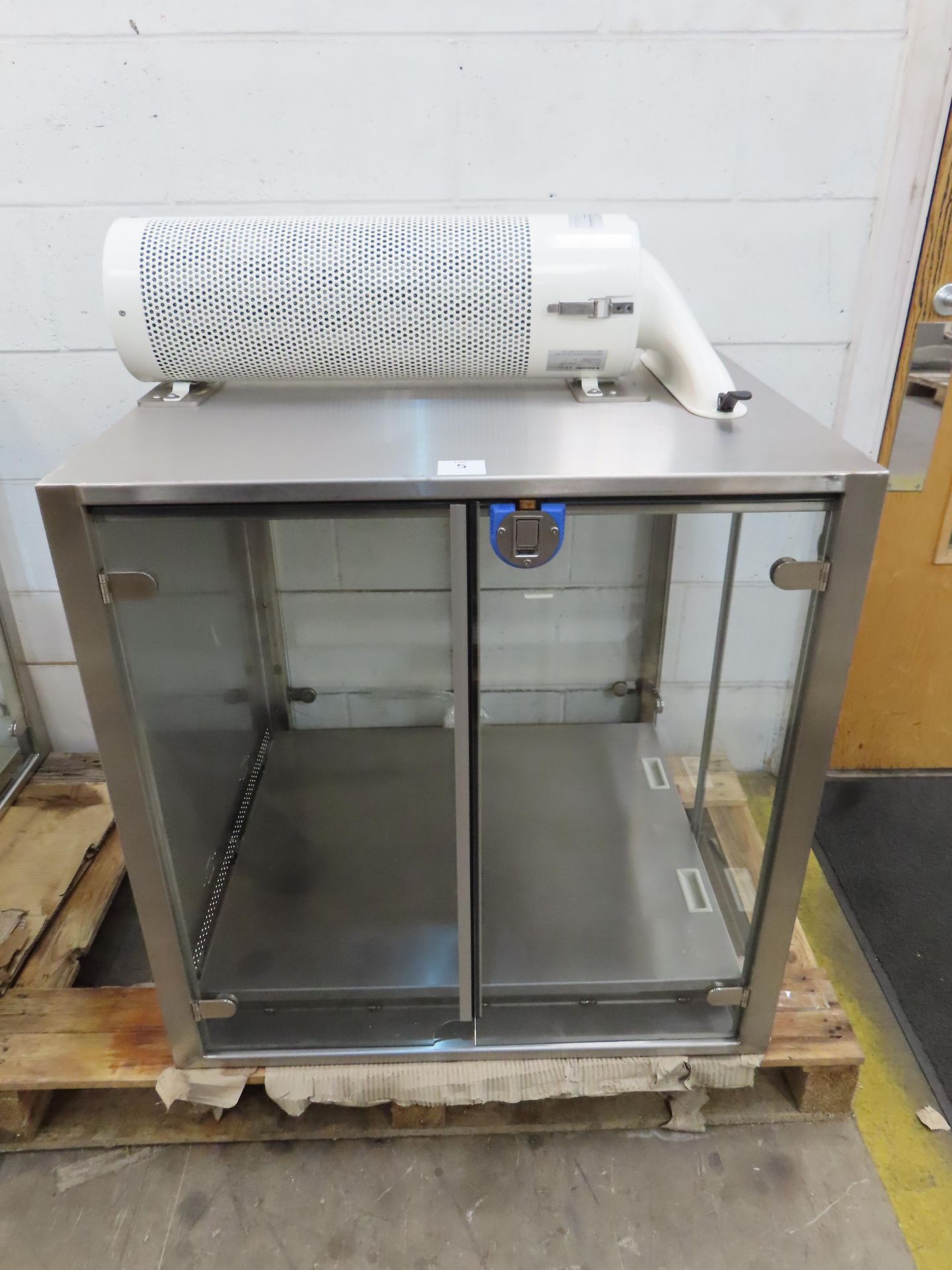 Ventilated Four Door Cabinet - with a Webasto Air Filter (790 x 790 x 800mm Cabinet Dimensions)