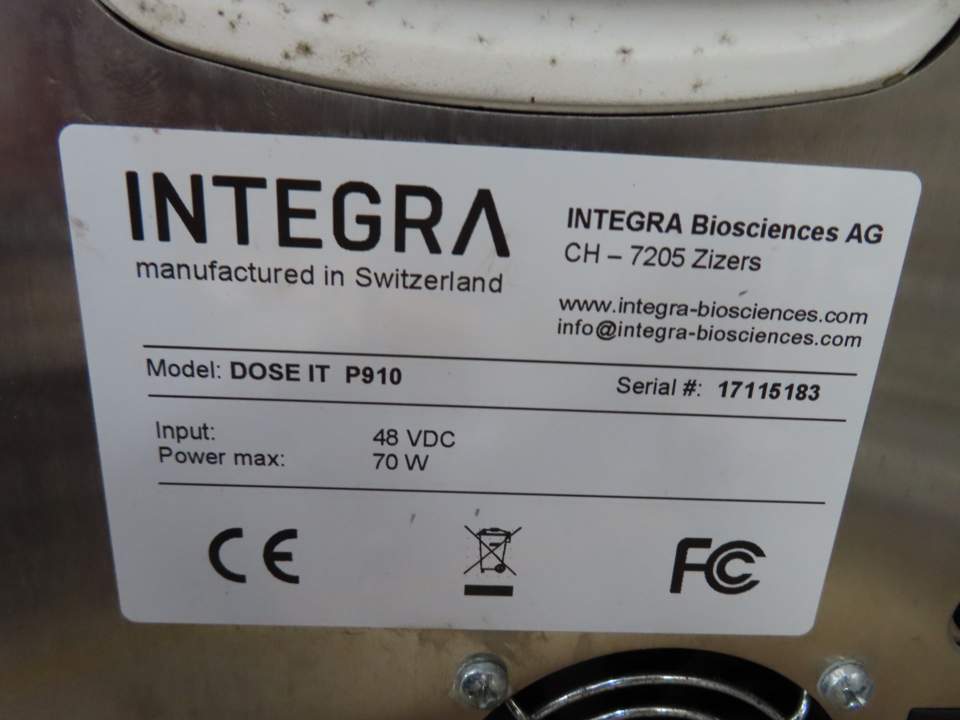 Integra Dose IT Peristaltic Pump - Image 4 of 4