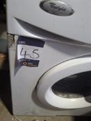 Whirlpool washing machine
