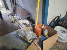 Various off cuts of steel and tubing
