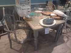 Cafe Dining Table & Five Chairs