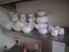 16 Teapots & 4 Milk Jugs