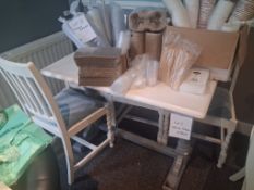 Cafe Dining Table & Four Chairs