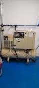 Ingersoll Rand R5 51U D-5D 10 bar receiver mounted compressor, Serial Number 4070127 , Year 2010. (