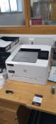 HP Colour LaserJet Pro M255dw. Located on first floor, access by goods lift and stairs