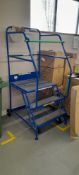 Klime-ezee 3-step mobile access platform. Located on second floor, access by goods lift and stairs