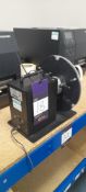 Label Mate MC-10 label rewinder. Located on first floor, access by goods lift and stairs