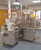 TGM E250 Semi automatic tube filling machine, Serial Number 30N240819/09, Year 2009, with SARG BV2/