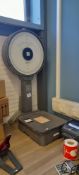 Avery analogue platform scale 50kg x 100g . Located on ground floor