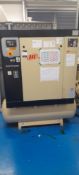 Ingersoll Rand R41U 10 bar receiver mounted compressor, Serial Number UCV1016171, Year 2017 (