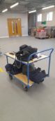 2-tier trolley . Located on second floor, access by goods lift and stairs