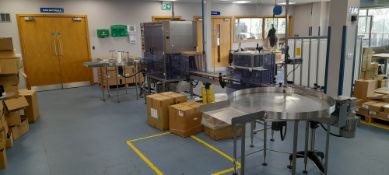 Adelphi Response auto filling machine, Serial Number 3201008, Year 2017 with 2x Lazy Susan