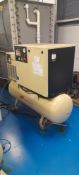 Ingersoll Rand R41U 10 bar receiver mounted compressor, Serial Number 4070373. (Disconnection