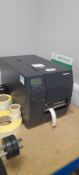 Toshiba B-EX4T2-T thermal barcode label printer. Located on first floor, access by goods lift and