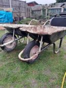 2 x Wheelbarrows