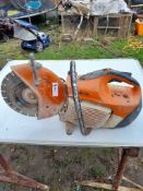 Stihl TS410 petrol 300mm/12in cut-off saw disc cutter (2008)