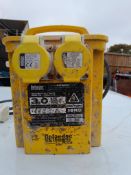 Defender E203010 240v-110v transformer with 2 x 16A outlets