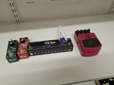 Big top tightrope compressor, Big top fire eater distortion, Big top FX generator 9v power supply,