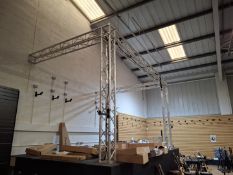 Lightweight stut gantry to stage