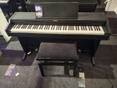 Roland RP107-BKX digital piano; MSRP £971; Serial number: 28N0723