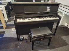 Roland LX-6-DR luxury upright piano dark rosewood; MSRP £3027; Serial number: 26Q0123