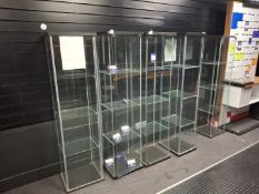 Glass display stands