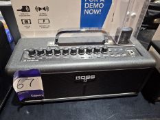 Boss Katana air wireless battery powered guitar and bluetooth amplifier