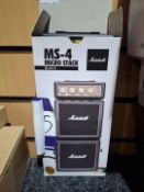 Marshall MSG micro stock black