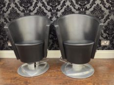 2 x Vezzosi salon styling chairs