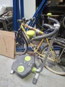 Apollo Frenzy mountain bike and twist & shape exercise machine