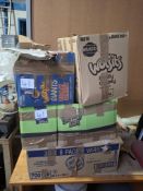 2 x Boxes of crockery and kitchen utensils
