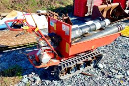 Tracked Petrol Tipping Barrow, 450kg