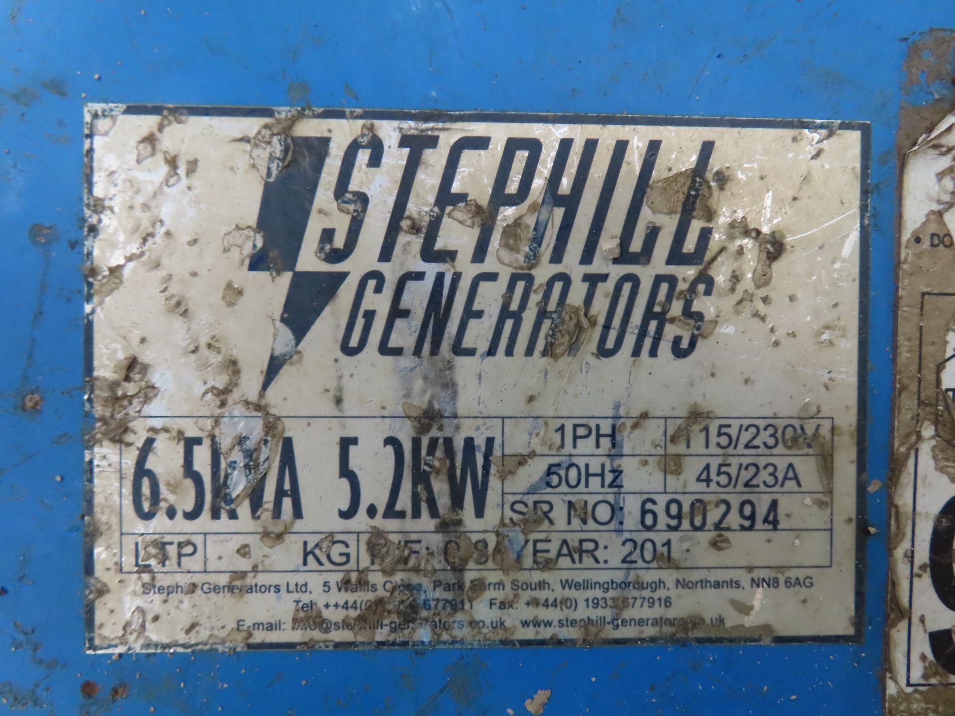 Stephill 240V/110V petrol generator - Image 3 of 3