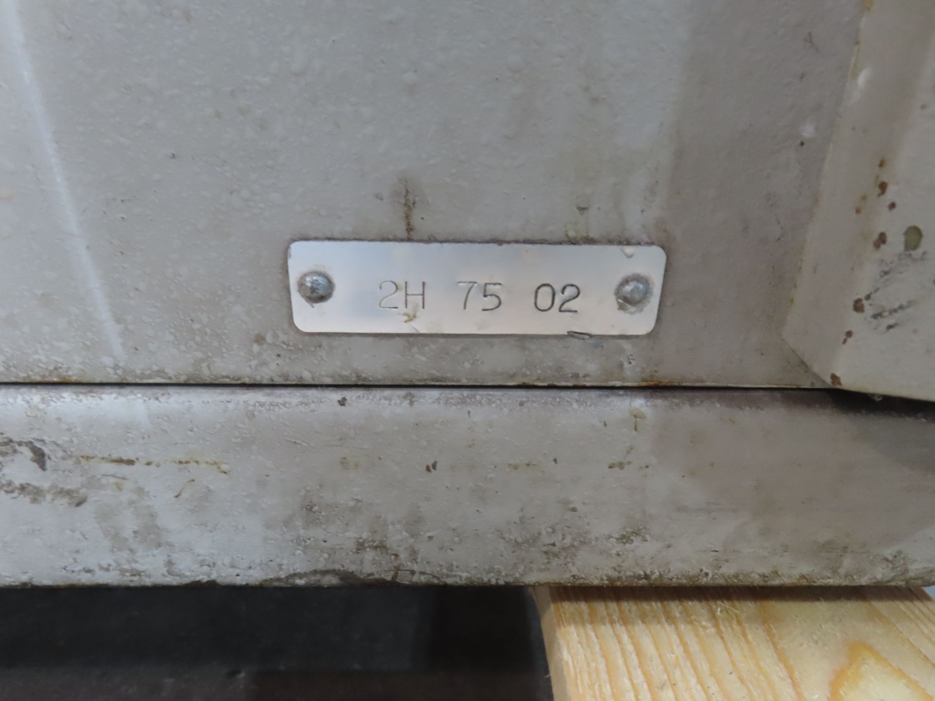 Chubb VZ2-2H-75-002 safe with 2x keys. - Image 5 of 7