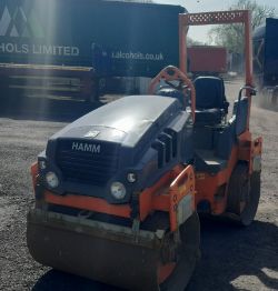 Plant and Motor Vehicles for Sale, including 2018 Hamm HD 12 VV Ride-On Tandem Roller, VW Up, Scania G400 Tractor Unit