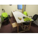 Table with various chairs