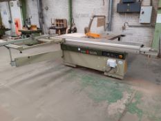 SCM SI320 panel saw, year 1996, Ref 101202 – Ducting not included, electrical disconnection by