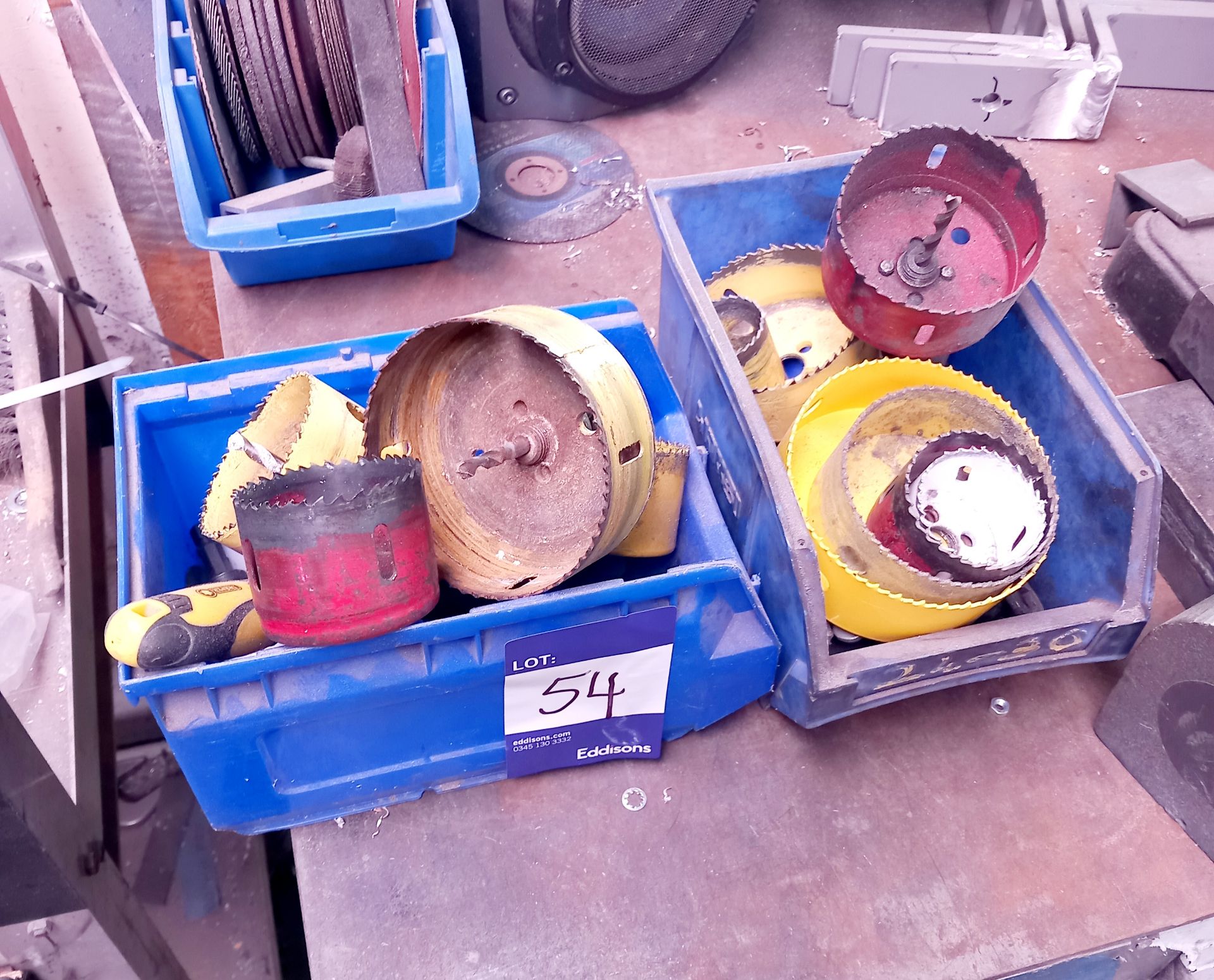 Assorted core drill bits