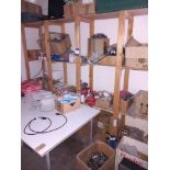 Assorted brackets, clips, nails & fittings