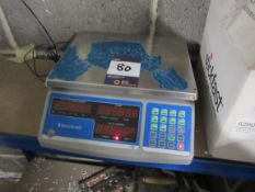 Brecknell B140 weighing scales, Serial Number 222000010