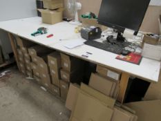 Timber framed workstation