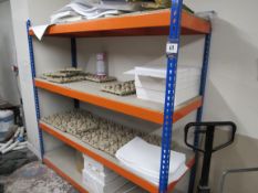 3 x Single bags of stores racking (contents not included)
