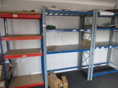 3 bays stores racking