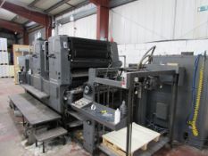 Heidelberg Speedmaster 2 colour, 72 x 102 28 3/8 x 40