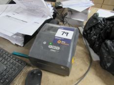 Zebra ZD421 label printer